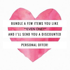 Add items to your bundle for a special offer!